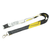 Gesublimeerd keycord | Polyester | Met metalen haak & veiligheidspal | Full colour
