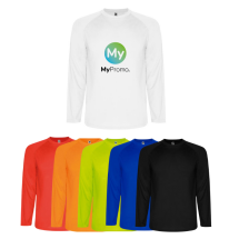 Roly sport T-shirt | Polyester 150 g/m² | Voor heren | Lange mouwen