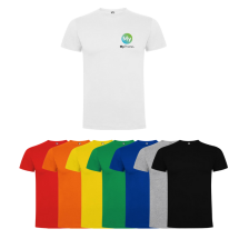 Roly T-shirt | Katoen, 165 g/m² | Voor heren | Korte mouwen | Met 4-laags ronde hals