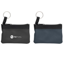 Porte-clés zippé | Nylon | Avec anneau métallique Porte-clés zippé | Nylon | Avec anneau métallique