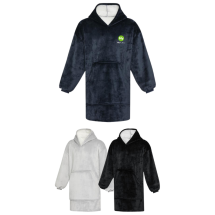 Hoodie deken | Polyester | Off-white sherpa aan de binnenkant | Maximale comfort