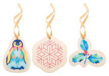 Décoration de Noël personnalisée | Bois | Forme et couleur personnalisées