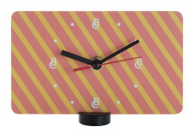 Table clock | HDF wood | Plastic stand Table clock | HDF wood | Plastic stand