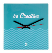 Wall clock | HDF wood wall clock | Square shaped Wall clock | HDF wood wall clock | Square shaped