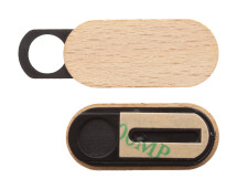 Webcam cover | Wood | Security | Sliding cover and adhesive back Webcam cover | Wood | Security | Sliding cover and adhesive back