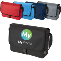 Schoudertas | RPET | 8L | Sluiting met klep Schoudertas | RPET | 8L | Sluiting met klep