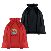 Sac à cordon moyen | 105g/m2 Coton | 25x32cm | Cordon de serrage