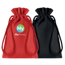 Klein koordzakje | 105g/m2 Katoen | 14x22cm | Trekkoord Klein koordzakje | 105g/m2 Katoen | 14x22cm | Trekkoord