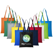 Exhibition tote bag | Non-woven 80 g/mยฒ | 38x40cm | Cheap Exhibition tote bag | Non-woven 80 g/mยฒ | 38x40cm | Cheap