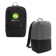 Swiss Peak anti-theft laptop backpack | rPET | 15'' laptop compartment | Sustainable Swiss Peak anti-theft laptop backpack | rPET | 15'' laptop compartment | Sustainable