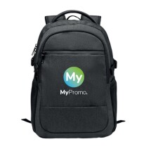 Laptop-Rucksack | rPET | 15" | 3 Reißverschlussfächer