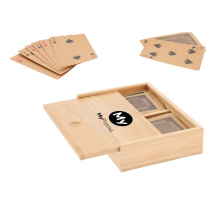 Playing card set | Bamboo | 2 sets of cards Playing card set | Bamboo | 2 sets of cards