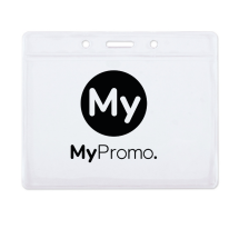 Transparante badge | PVC | 10x8cm Transparante badge | PVC | 10x8cm