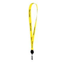 Sublimatie-lanyard | Polyester | 20 mm | Met skipashouder | Full colour aan beide zijden