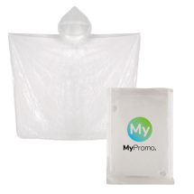 Opvouwbare poncho | Met capuchon | Biologisch afbreekbaar Opvouwbare poncho | Met capuchon | Biologisch afbreekbaar