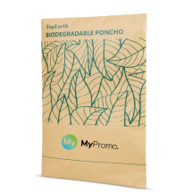 Biodegradable poncho | PE | Degrades naturally in 12 months Biodegradable poncho | PE | Degrades naturally in 12 months