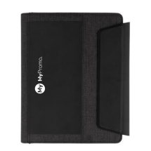 A5 Portfolio | Polyester | Notebook | Wireless charging phone stand | Incl. powerbank A5 Portfolio | Polyester | Notebook | Wireless charging phone stand | Incl. powerbank