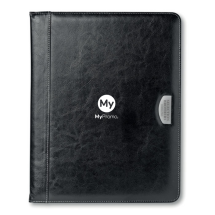 A4 Portfolio | PU (Polyurethan) | 20-seitiges Notizbuch | Metall-Logo-Platte A4 Portfolio | PU (Polyurethan) | 20-seitiges Notizbuch | Metall-Logo-Platte