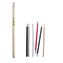 Eco pencil | Wood | Incl. eraser Eco pencil | Wood | Incl. eraser