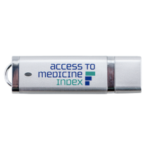 Custom-made USB stick | Keyring attachment | 70x20 mm | 4GB