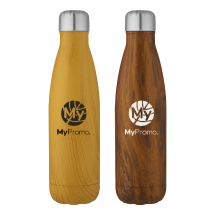 Thermo fles | Roestvrij staal | 500 ml | Hout effect afwerking Thermo fles | Roestvrij staal | 500 ml | Hout effect afwerking