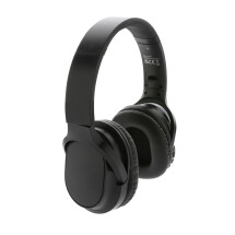 Headphone | Recycled ABS | Play time up to 5 hours | Mic to answer phone calls Headphone | Recycled ABS | Play time up to 5 hours | Mic to answer phone calls