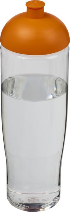 Sport-Trinkflaschen| PET-Material | 700 ml | Slimline-Design | transparent;orange