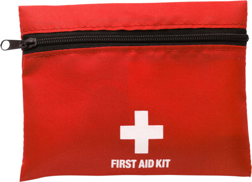 Nylon (210D) EHBO-set rood