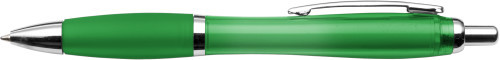 Balpen | ABS kunststof | Rubberen grip | groen