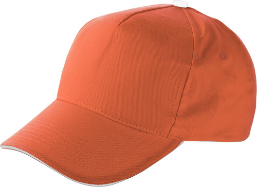 Baseball-Cap 'Dallas' aus Baumwolle Orange
