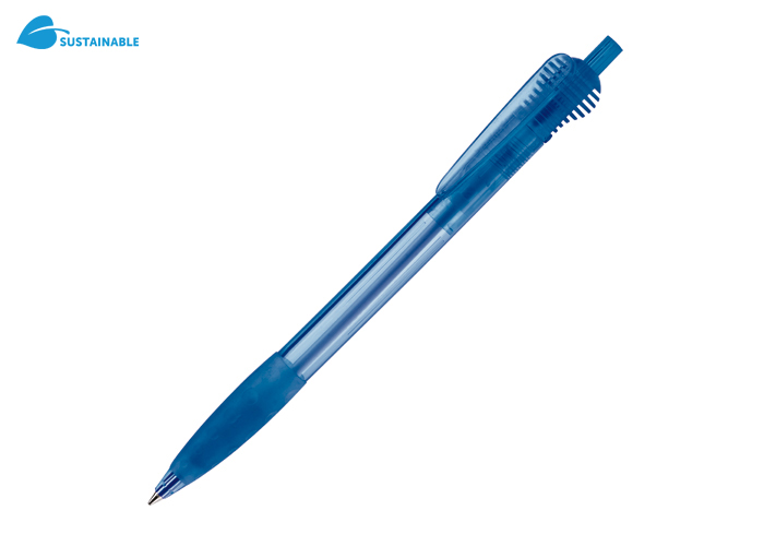 Ballpoint pen | ABS plastic | Transparent parts | Transparent Blue