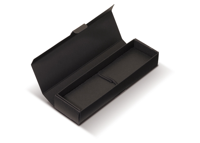 Karton-Geschenkverpackung schwarz