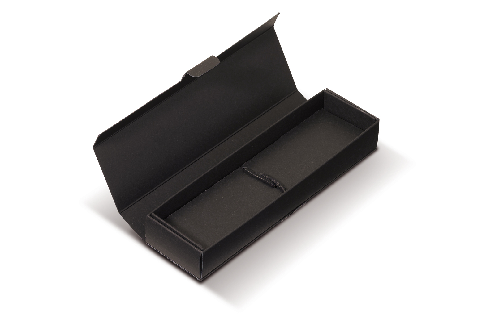 Karton-Geschenkverpackung schwarz