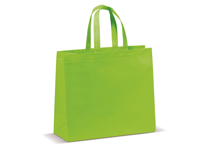 Tragetasche | Vliesstoff 105g/m² | 40×35 cm | Viele Farben verfügbar | Hellgrün