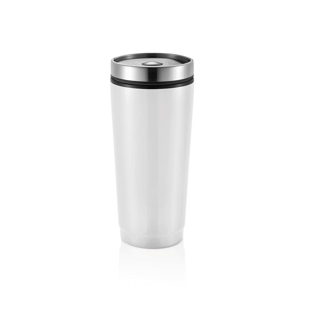 Tumbler | Stainless steel & PP | 350 ml | High quality | White