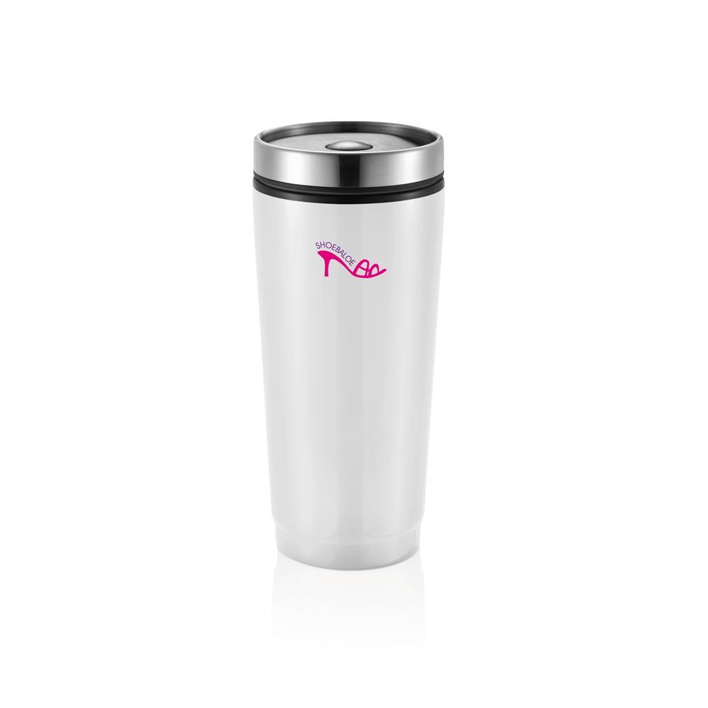 Tumbler | Stainless steel & PP | 350 ml | High quality | White