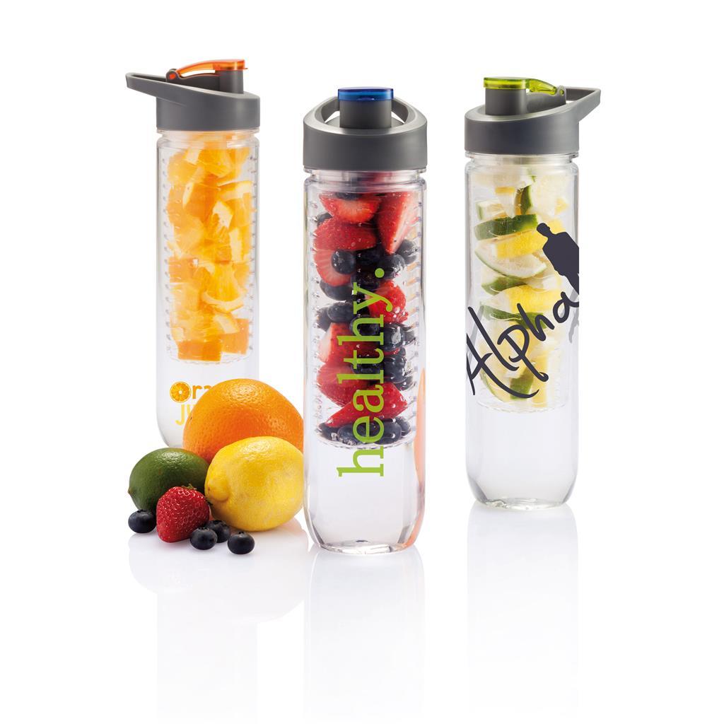 Wasserflasche mit Aromafach, grün