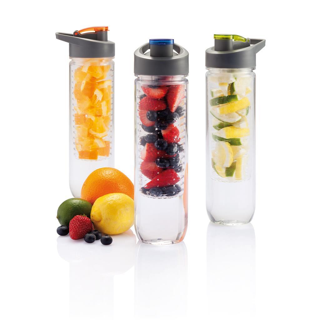 Wasserflasche mit Aromafach, grün