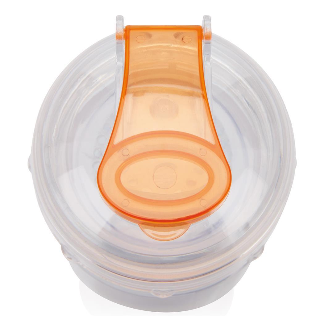 Infuser Wasserflasche | Tritan | 500 ml | Hochwertig | Orange (158)