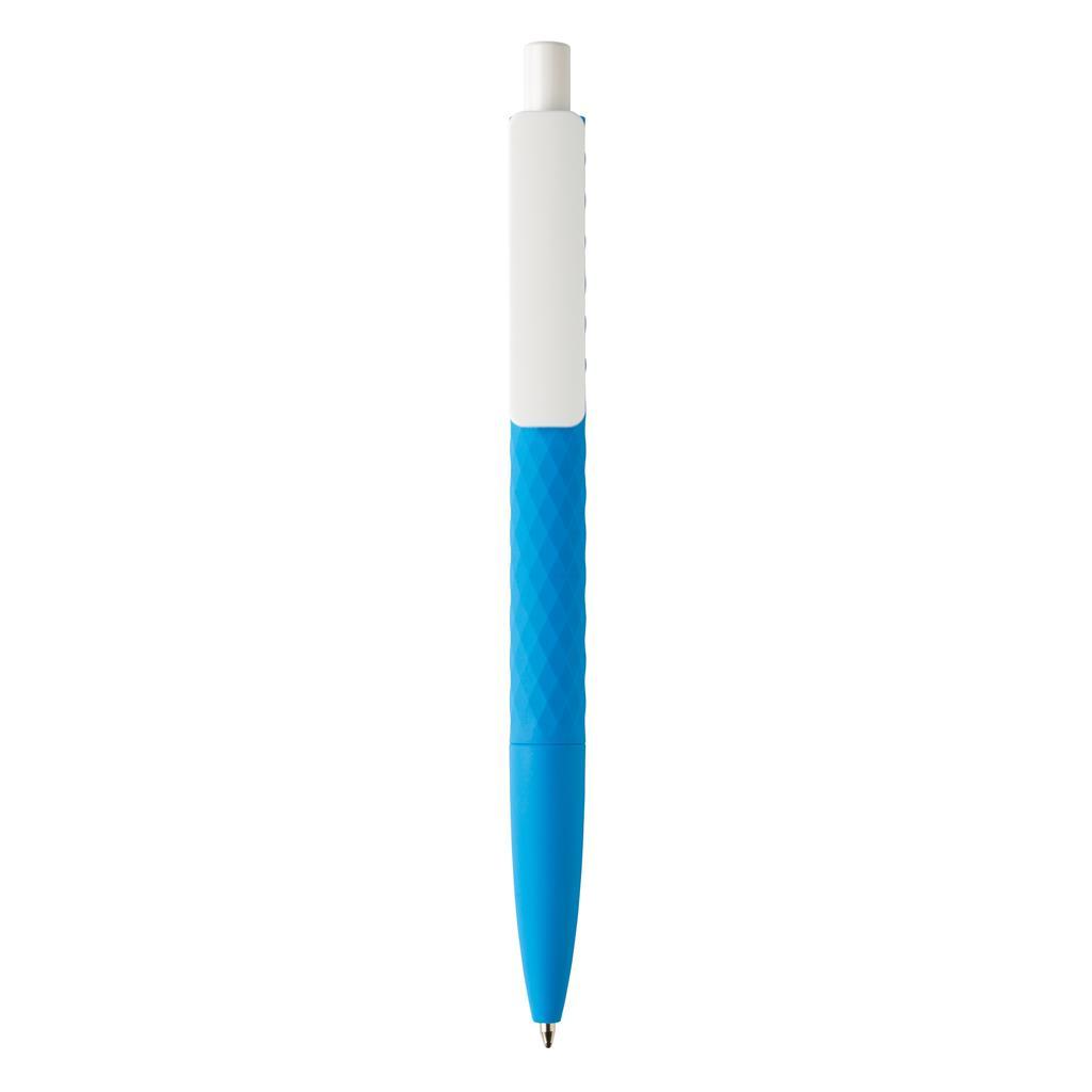 Pen | ABS | Diamond pattern | Blue ink | Blue (2184;White)