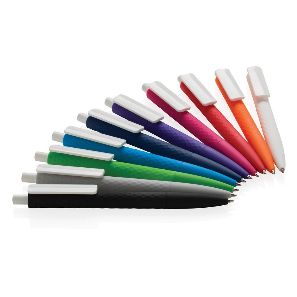 Pen | ABS | Diamond pattern | Blue ink | Blue (2184;White)