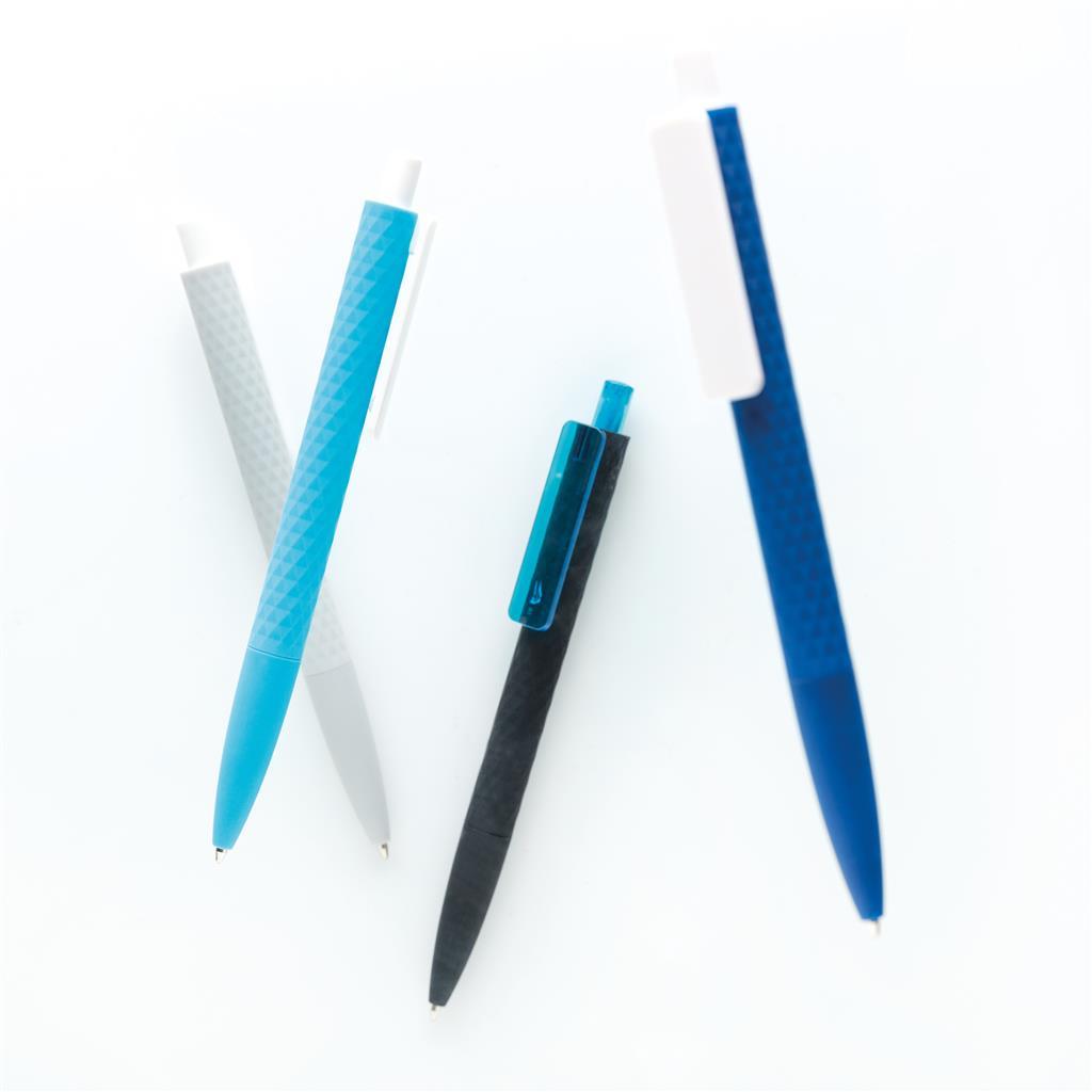Pen | ABS | Diamond pattern | Blue ink | Blue (2184;White)