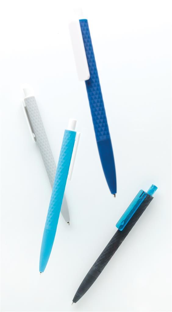 Pen | ABS | Diamond pattern | Blue ink | Blue (2184;White)