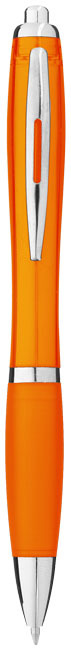 Balpen | ABS kunststof | Gekleurd lichaam en grip | oranje