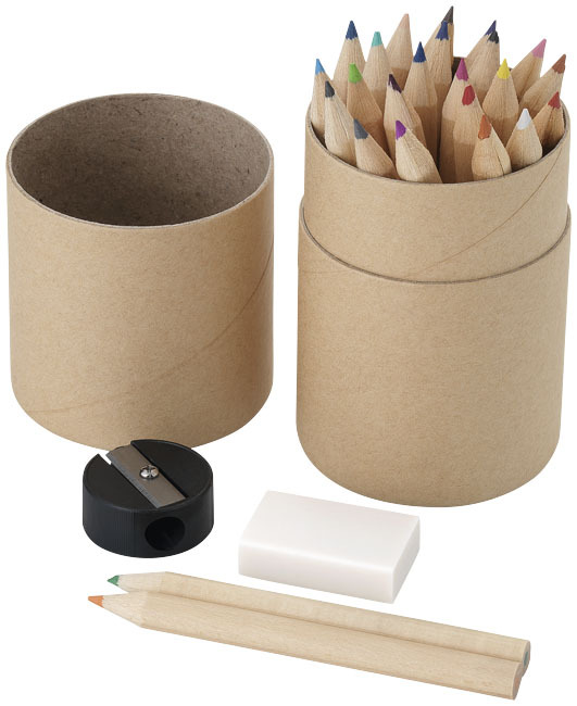 26 teiliges Buntstifteset - natur