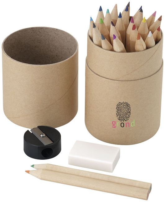 26 teiliges Buntstifteset - natur