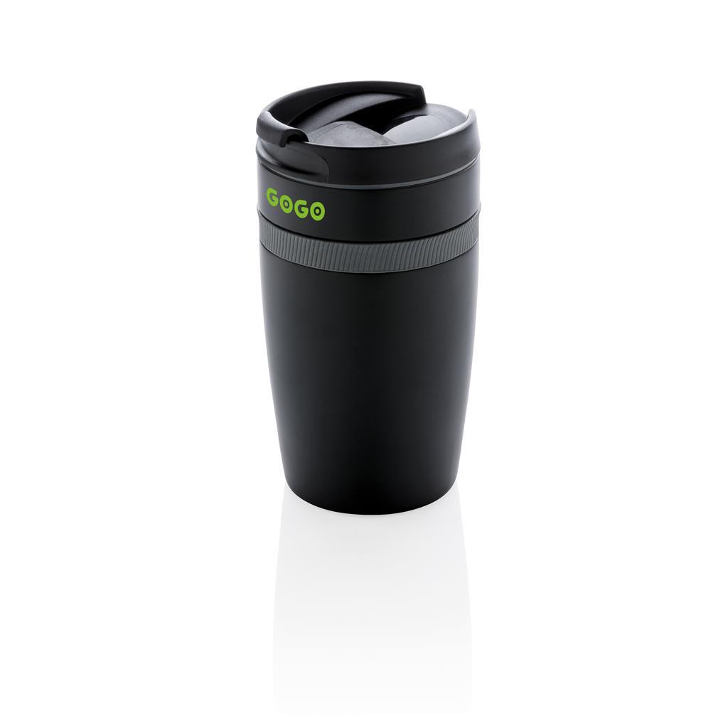 Thermosbeker | Roestvrij staal | 280 ml | Zwart (Black;Cool Grey 11C)