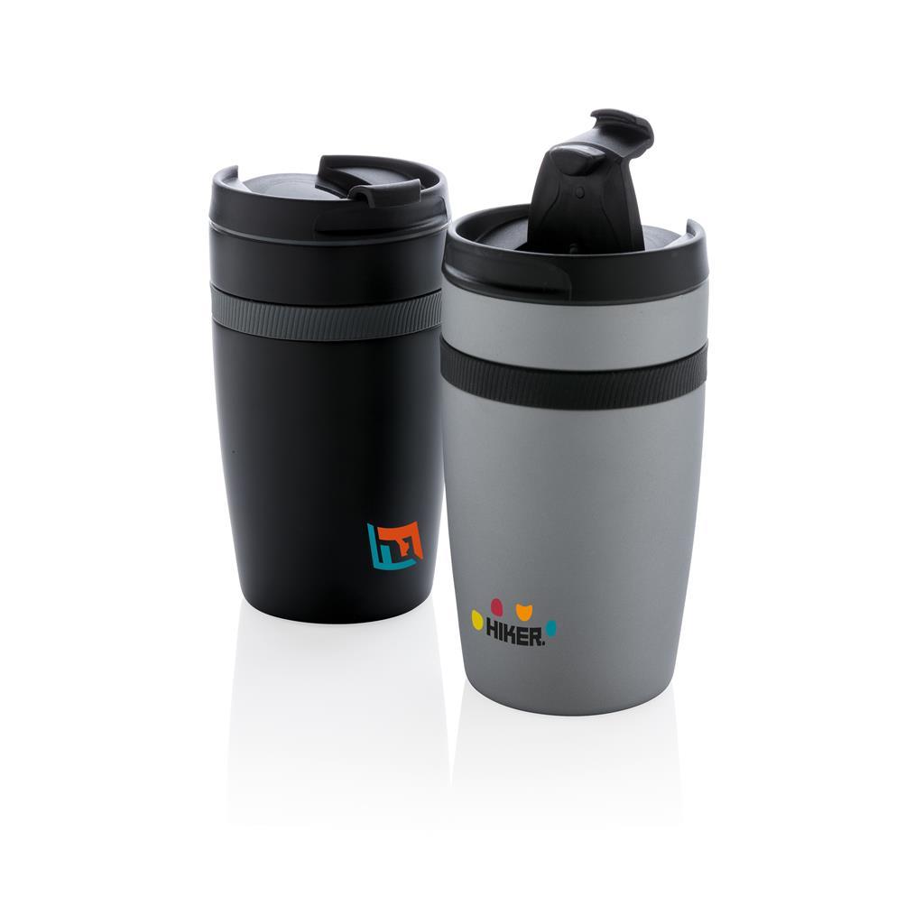 Thermosbeker | Roestvrij staal | 280 ml | Zwart (Black;Cool Grey 11C)