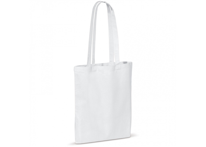 Schultertasche Baumwoll OEKO-TEX® 140g/m² weiss