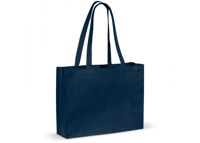 Schoudertas | Katoen 270g/m² | 45x10x33cm | Verkrijgbaar in veel kleuren | Donker Blauw